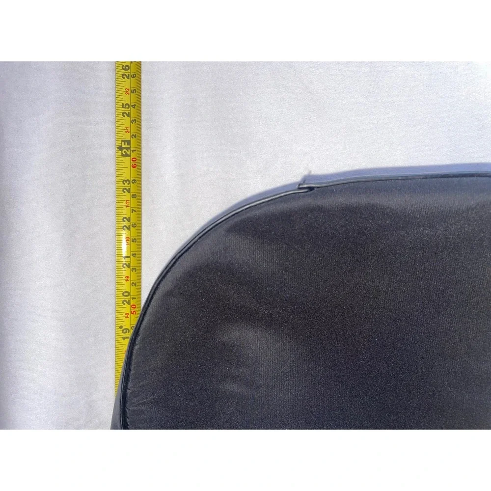 Time and Tru Black Crescent Adjustable Shoulder Bag Hobo TT253175-BLK